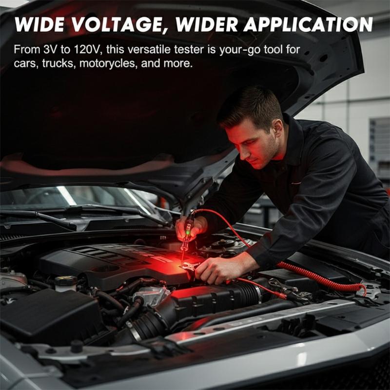Workshop Use Tools - 3V 120V 전압 테스터 펜 디지털