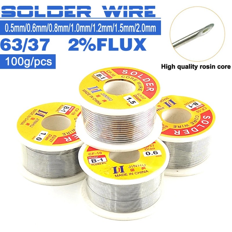Tools For Electronic Workshop - 100g 주석 용접 와이어 멜트 로진