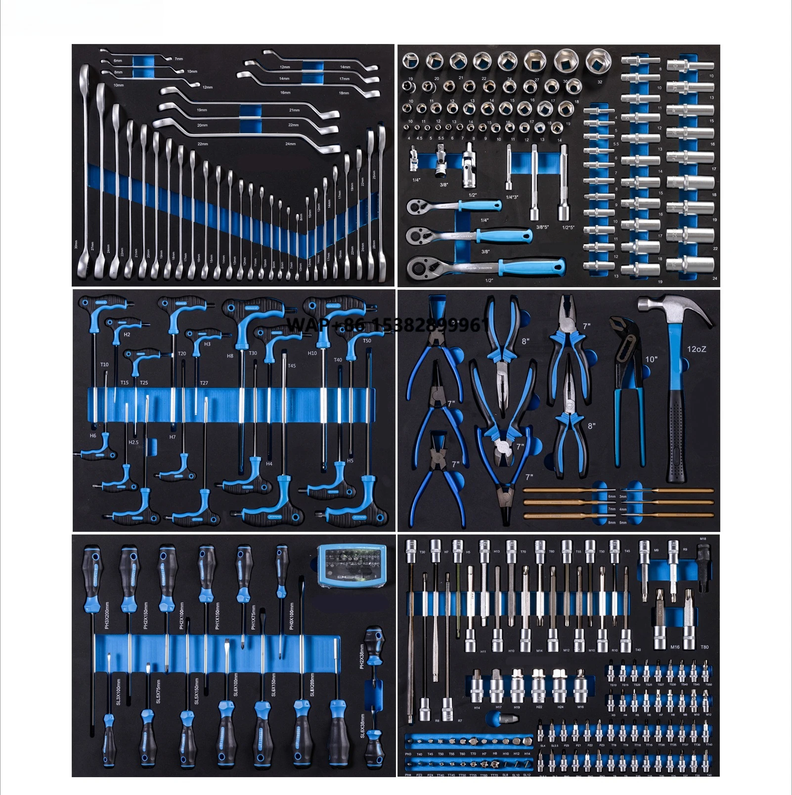 Workshop Tools In Ship - 전문가용 310피스 CRV 금속 자동차 수리