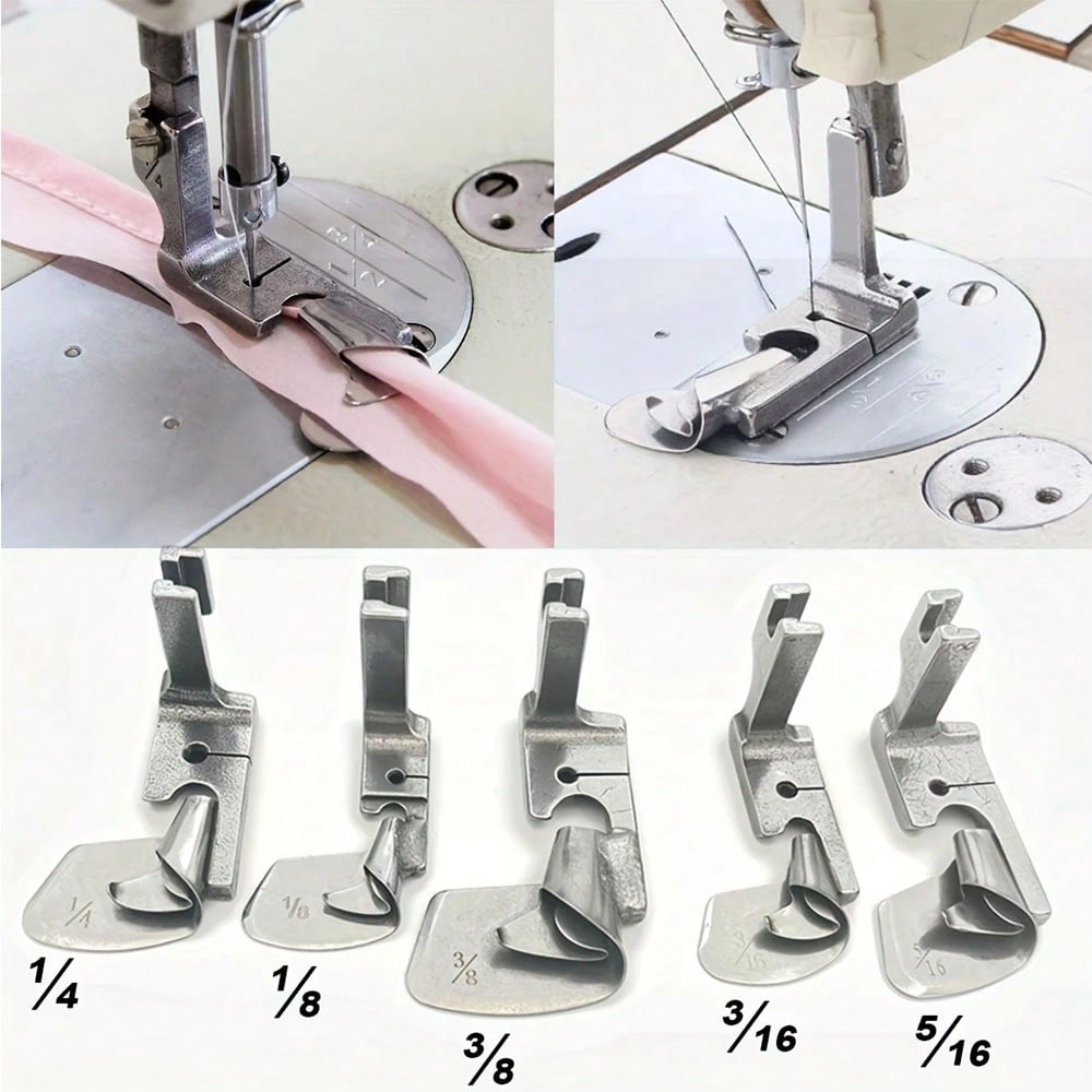 Workshop Tools Machine - 1개 산업용 재봉틀 곡선형 헤밍풋 1/8