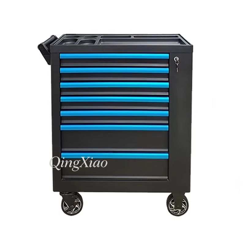 내구성이 뛰어난 파란색 철제 공구 캐비닛, 이동이 간편 - Workshop Tools Organizing 리뷰 및 가격