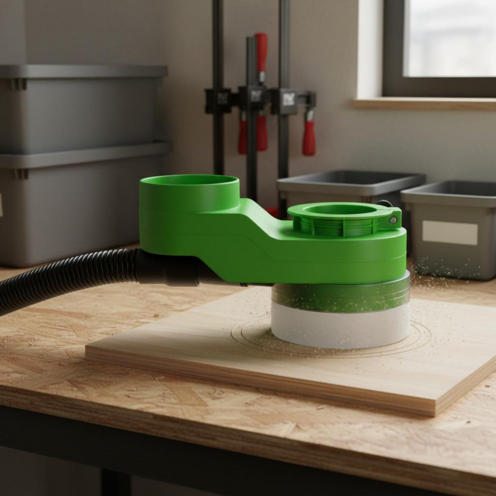 스핀들 먼지 커버, CNC 먼지 후드, 조각기 흡입 커 - Workshop Tools Machine 리뷰 및 가격