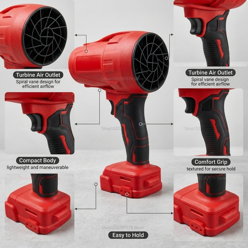 18V 무선 터보 팬 블로워 드라이어, 브러시리스 모터 - Workshop Use Tools 리뷰 및 가격