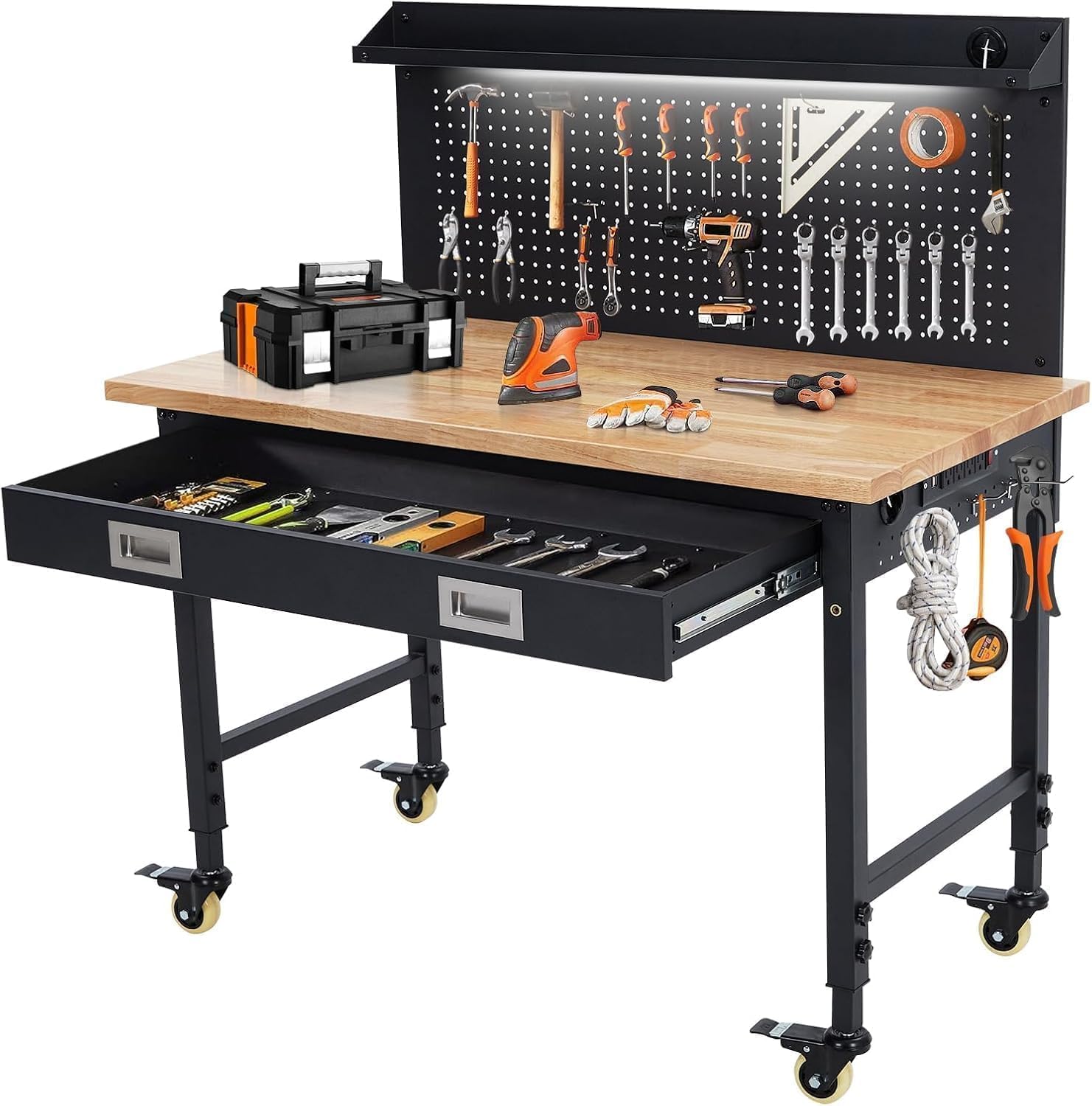 Tacleekii 48x24인치 조절 가능한 작업대,  - Workshop Tools Bench 리뷰 및 가격