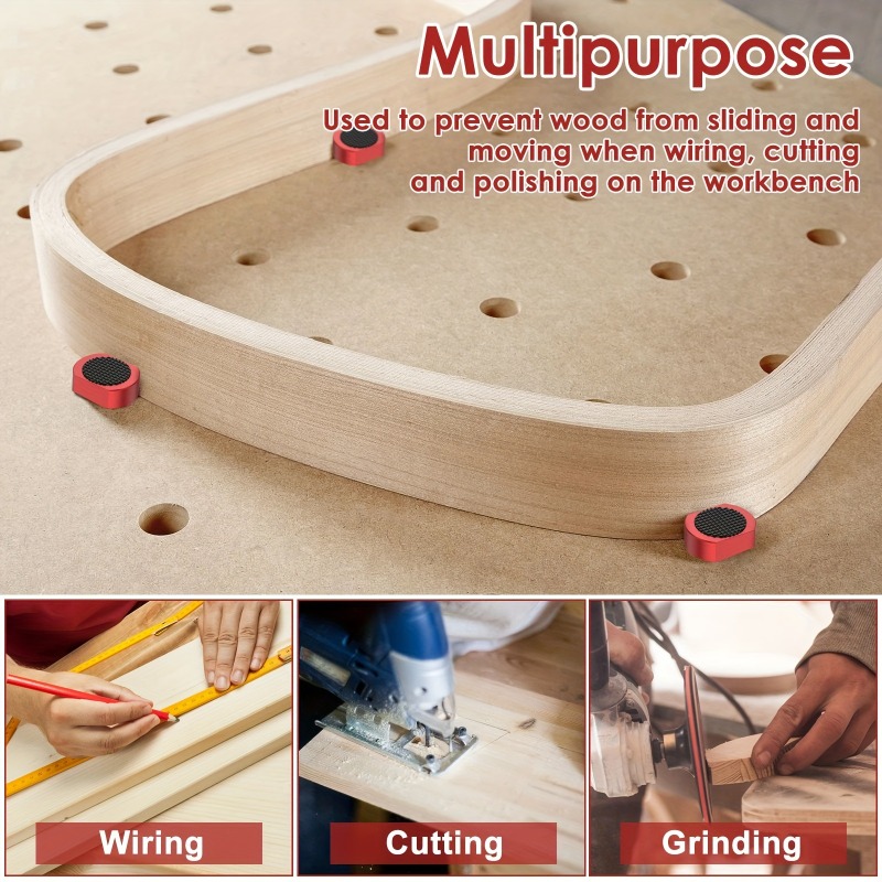 8pcs 작업대 페그 브레이크 개 토노 스토퍼 19/2 - Workshop Tools Bench 리뷰 및 가격