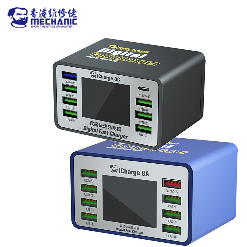 기계식 고속 충전기, 휴대폰 아이패드 충전, LCD 디 - Tools Qc 리뷰 및 가격