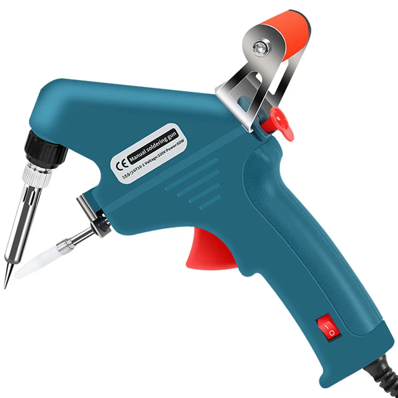 조절식 온도 납땜 인두 220V 60W 자동 공급 틴건 - Tools For Electronic Workshop 리뷰 및 가격