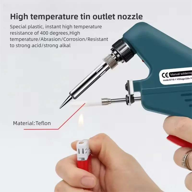조절식 온도 납땜 인두 220V 60W 자동 공급 틴건 - Tools For Electronic Workshop 리뷰 및 가격