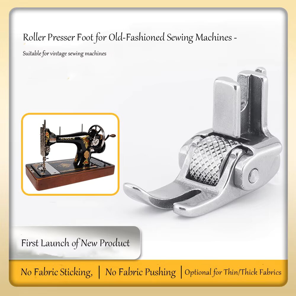 구식 발바퀴식 재봉틀용 올스틸 롤러 프레서풋, 버터플라 - Workshop Tools Machine 리뷰 및 가격