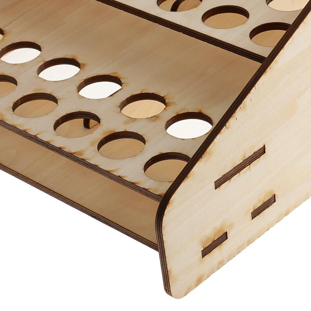 페인트 스탠드 나무 정리대 다용도 슬롯 모델링 도구 랙 - Workshop Tools Wood 리뷰 및 가격