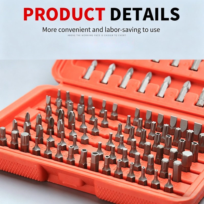 100PCS 스크류드라이버 비트 세트, 드릴 및 가정, - Workshop Use Tools 리뷰 및 가격