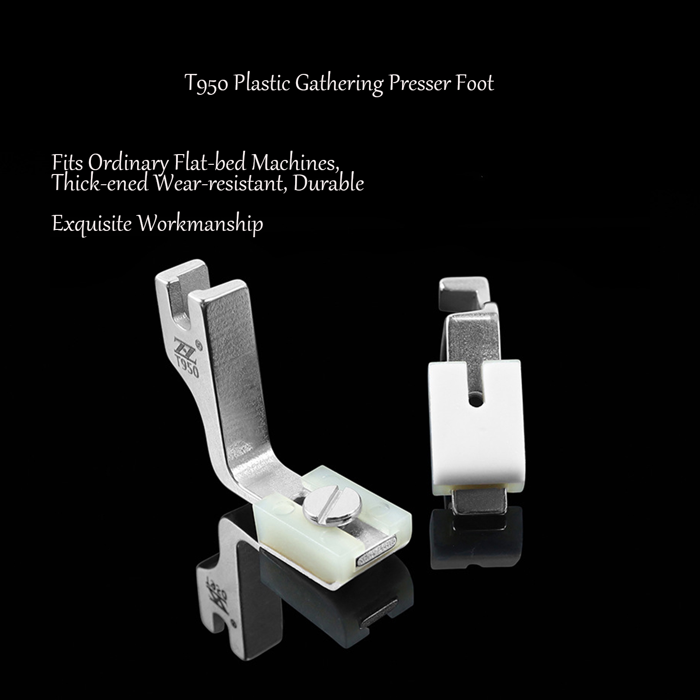 T950 테플론 플라스틱 개더링 프레서 풋 범용 플랫  - Workshop Tools Machine 리뷰 및 가격