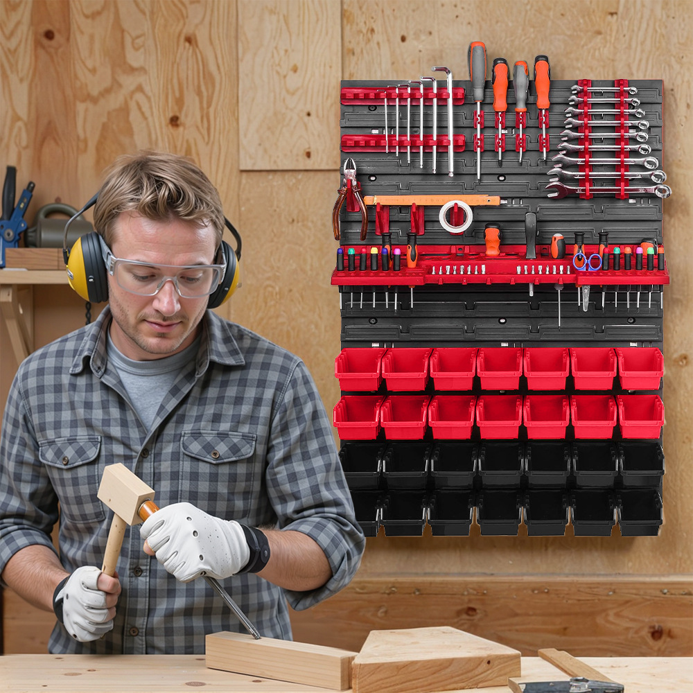 공구 벽면 수납 선반 공구 홀더 다기능 벽걸이 공구 랙 - Workshop Tools Wall 리뷰 및 가격