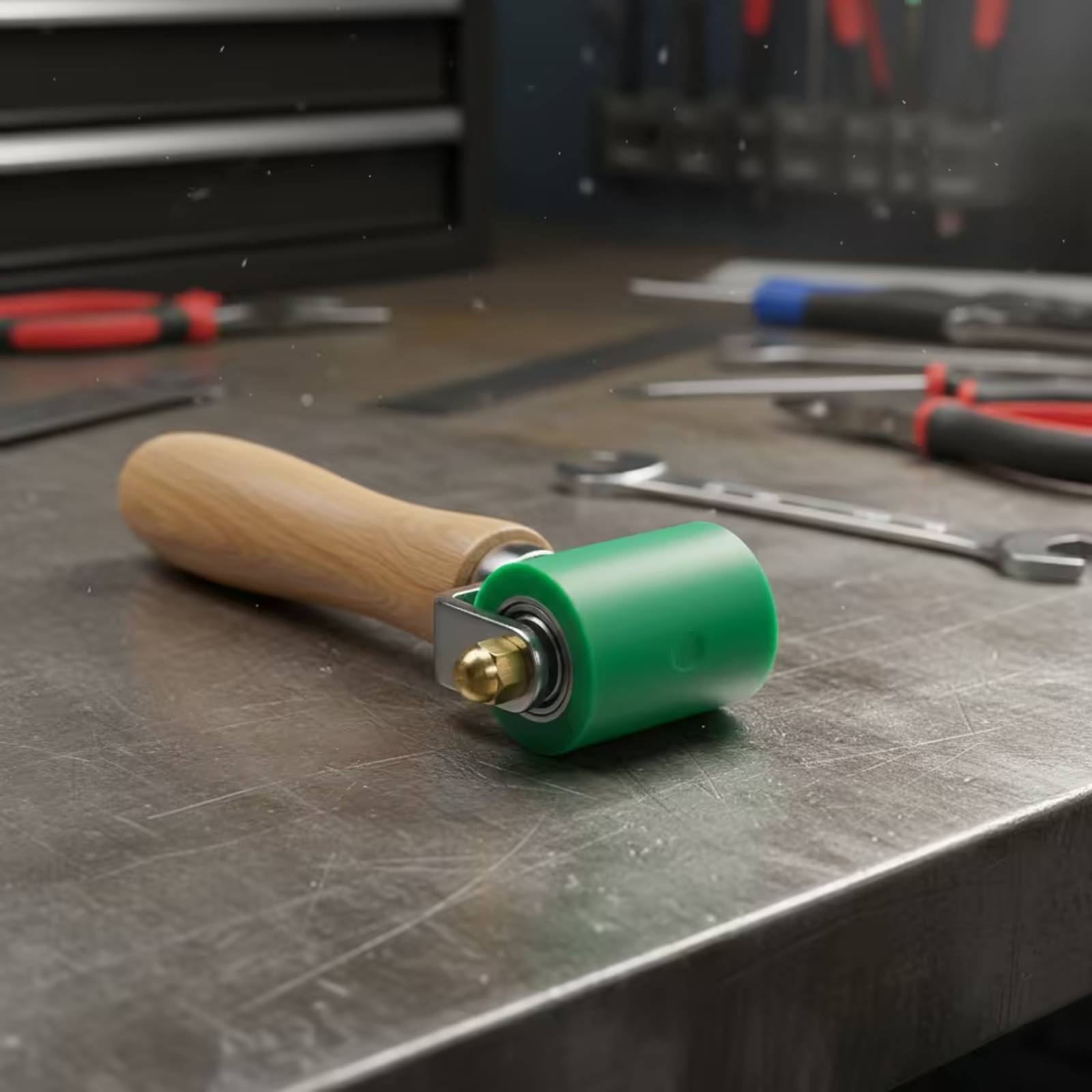 나무 손잡이가 있는 실리콘 심롤러, 내마모성 및 부식  - Workshop Tools Wood 리뷰 및 가격