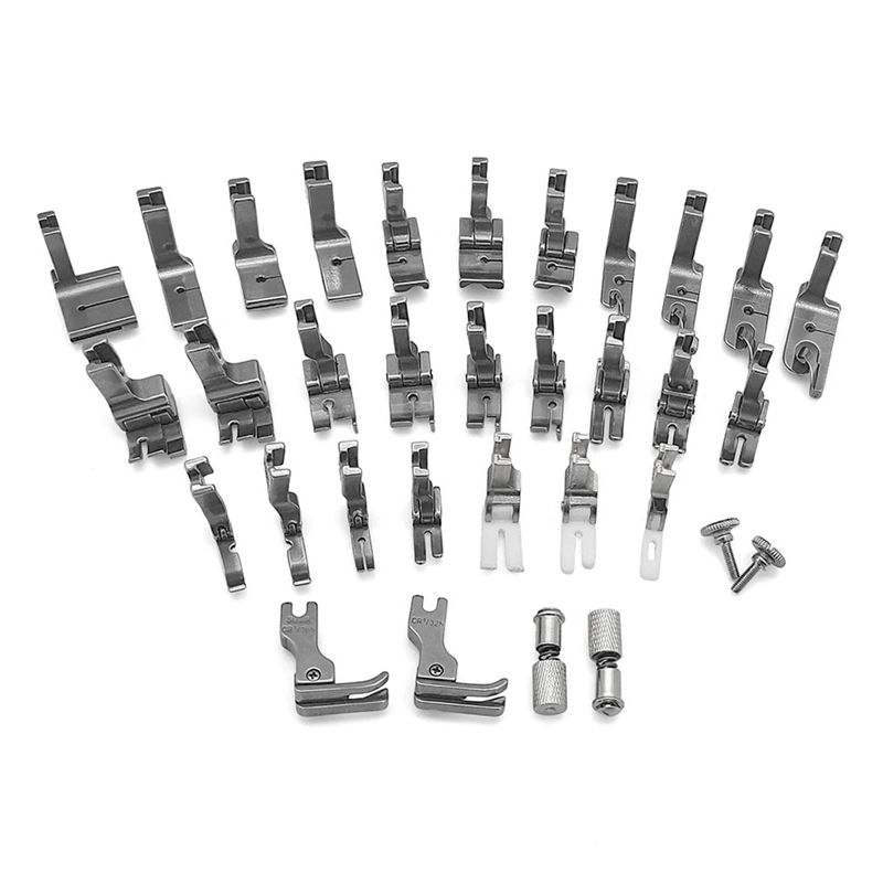 A84E-31 PCS 프레서풋 세트 2개 교체 나사 보 - Workshop Tools Machine 리뷰 및 가격