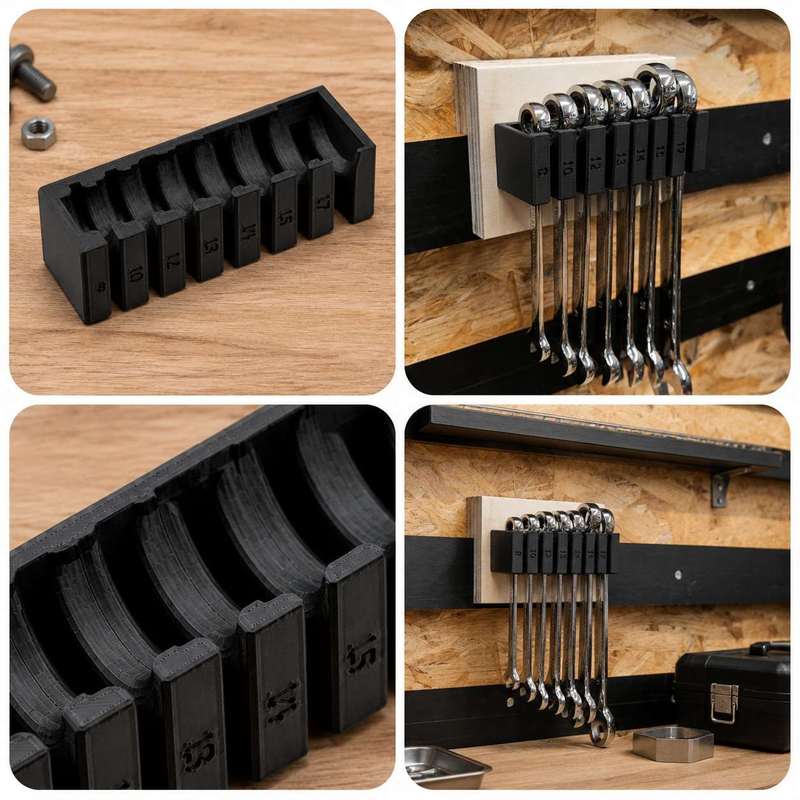 벽걸이 렌치 정리대, 차고/작업장 공구 보관용 페그보드 - Workshop Tools Organizing 리뷰 및 가격